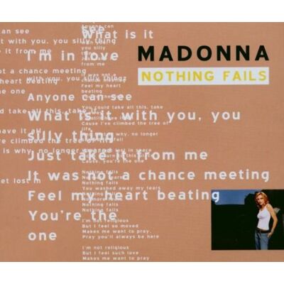 Madonna Nothing Fails - Publicité Madonna Nothing Fails - Publicité