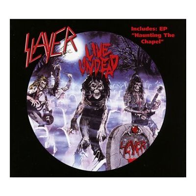 Slayer Live Undead/haunting The Chapell/digi - Publicité Slayer Live Undead/haunting The Chapell/digi - Publicité