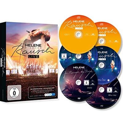 Helene Fischer Rausch Live - Das Größte Konzert Ungekürzt Live Aus München (2cd + 2dvd + 2 Blu-Ray - Inklusive Amazon Exklusive Bonus Dvd + Blu-Ray Ein Abend Im Rausch) (Exklusiv Bei Amazon.De) - Publicité Helene Fischer Rausch Live - Das Größte Konzert Ungekürzt Live Aus München (2cd + 2dvd + 2 Blu-Ray - Inklusive Amazon Exklusive Bonus Dvd + Blu-Ray Ein Abend Im Rausch) (Exklusiv Bei Amazon.De) - Publicité