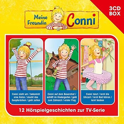 Meine Freundin Conni (TV-Hörspiel) Meine Freundin Conni-3-Cd Hörspielbox Vol.1 - Publicité Meine Freundin Conni (TV-Hörspiel) Meine Freundin Conni-3-Cd Hörspielbox Vol.1 - Publicité