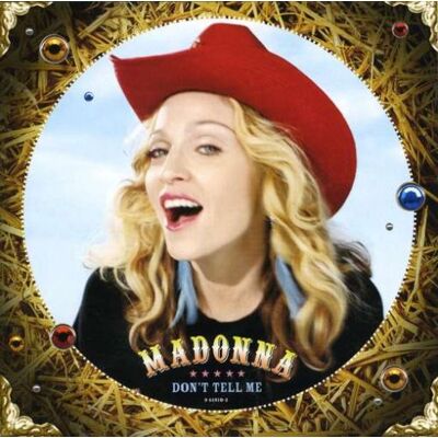Madonna Don'T Tell Me - Publicité Madonna Don'T Tell Me - Publicité