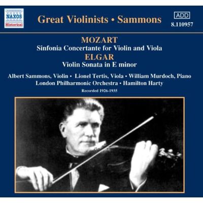 Sammons Sinfonia Concertante/violinson - Publicité Sammons Sinfonia Concertante/violinson - Publicité
