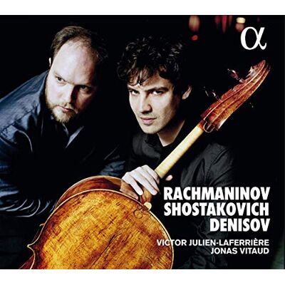 Vcitro Julien-Laferrière (Cello) Werke Für Cello - Russische Cellosonaten - Publicité Vcitro Julien-Laferrière (Cello) Werke Für Cello - Russische Cellosonaten - Publicité
