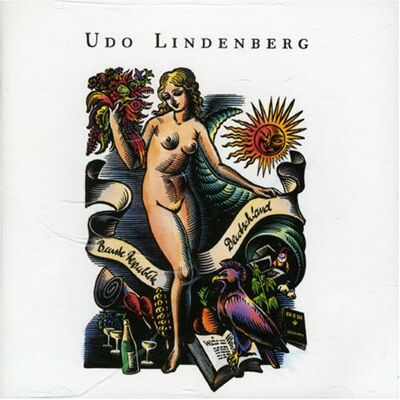 Udo Lindenberg Bunte Republik Deutschland - Publicité Udo Lindenberg Bunte Republik Deutschland - Publicité