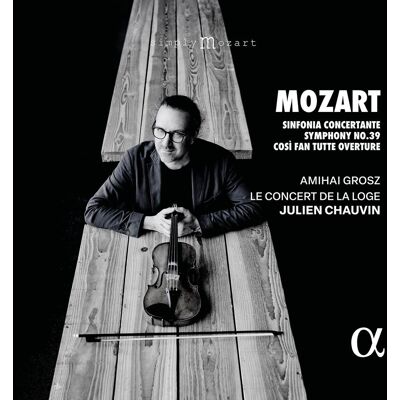 Mozart: Sinfonia Concertante / Sinfonie Nr. 39 / Così Fan Tutte Ouverture - Publicité Mozart: Sinfonia Concertante / Sinfonie Nr. 39 / Così Fan Tutte Ouverture - Publicité