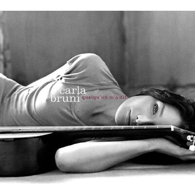 Carla Bruni - Quelqu'un M'a Dit - Combo CD DVD - 2004 - Publicité Carla Bruni - Quelqu'un M'a Dit - Combo CD DVD - 2004 - Publicité