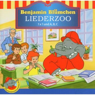 Benjamin Blümchen. Liederzoo. 1 X 1 Und A, B, C. Cd. Publicité Benjamin Blümchen. Liederzoo. 1 X 1 Und A, B, C. Cd. Publicité