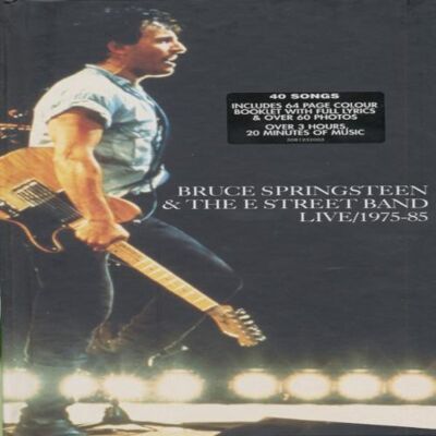 Bruce Springsteen Live 1975 - 1985 - Publicité Bruce Springsteen Live 1975 - 1985 - Publicité
