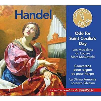 Ode A Sainte Cécile/concertos Pour Orgue Et Pour Harpe - Publicité Ode A Sainte Cécile/concertos Pour Orgue Et Pour Harpe - Publicité