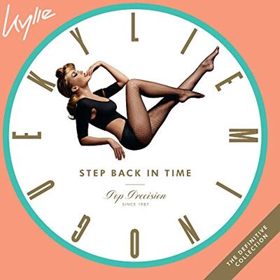 Kylie Minogue Step Back In Time: The Definitive Collection - Publicité Kylie Minogue Step Back In Time: The Definitive Collection - Publicité