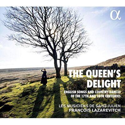Francois Lazarevitch The Queen'S Delight - English Songs & Country Dances Of The 17th And 18th Century - Publicité Francois Lazarevitch The Queen'S Delight - English Songs & Country Dances Of The 17th And 18th Century - Publicité