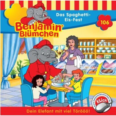 Benjamin Blümchen Das Spaghetti Eis Fest - Publicité Benjamin Blümchen Das Spaghetti Eis Fest - Publicité