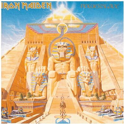 Iron Maiden Powerslave - Publicité Iron Maiden Powerslave - Publicité