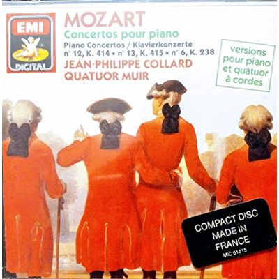 Mozart Piano Concertos #6,12,13 / Collard - Publicité Mozart Piano Concertos #6,12,13 / Collard - Publicité