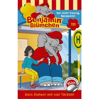 Benjamin Blümchen - Ne sois pas triste, Benjamin! - Cassette audio - Publicité Benjamin Blümchen - Ne sois pas triste, Benjamin! - Cassette audio - Publicité