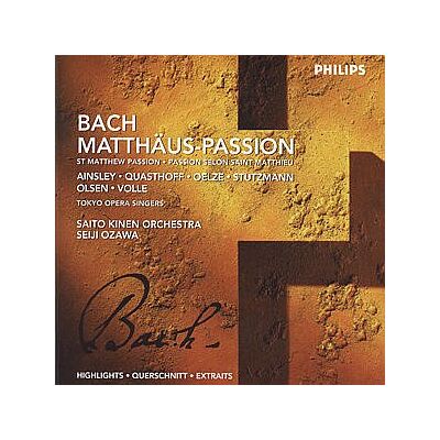 Seiji Ozawa Matthzus-Pass / Highlights - Publicité Seiji Ozawa Matthzus-Pass / Highlights - Publicité