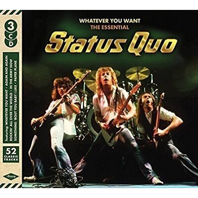 Status Quo Whatever You Want, The Essential - Publicité Status Quo Whatever You Want, The Essential - Publicité