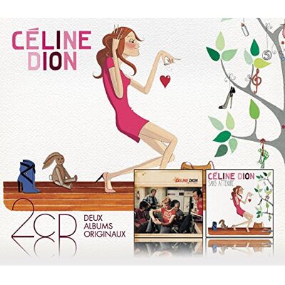 Celine Dion Sans Attendre/1 Fille & 4 Type - Publicité Celine Dion Sans Attendre/1 Fille & 4 Type - Publicité