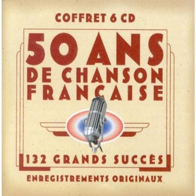 Divers 50 Ans de Chansons Françaises - CD Audio - Publicité Divers 50 Ans de Chansons Françaises - CD Audio - Publicité