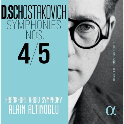 Alain Altinoglu Schostakovitsch: Sinfonien Nr. 4 + 5 - Publicité Alain Altinoglu Schostakovitsch: Sinfonien Nr. 4 + 5 - Publicité