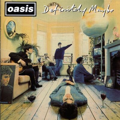 Oasis Definitely Maybe - Publicité Oasis Definitely Maybe - Publicité