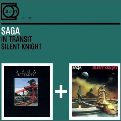 Saga 2 For 1: In Transit / Silent Knight (Digipack Ohne Booklet) - Publicité Saga 2 For 1: In Transit / Silent Knight (Digipack Ohne Booklet) - Publicité