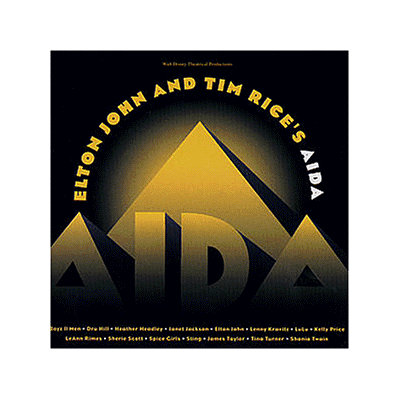 Elton John And Tim Rice'S Aida (1999 Concept Album) - Publicité Elton John And Tim Rice'S Aida (1999 Concept Album) - Publicité