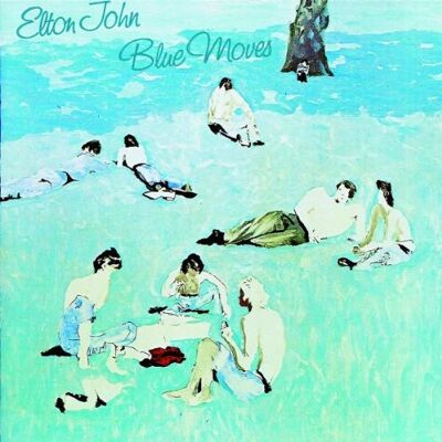 Elton John Blue Moves - Publicité Elton John Blue Moves - Publicité