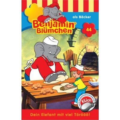 Benjamin Blümchen - Épisode 44: en boulangerie - Cassette musicale - Publicité Benjamin Blümchen - Épisode 44: en boulangerie - Cassette musicale - Publicité