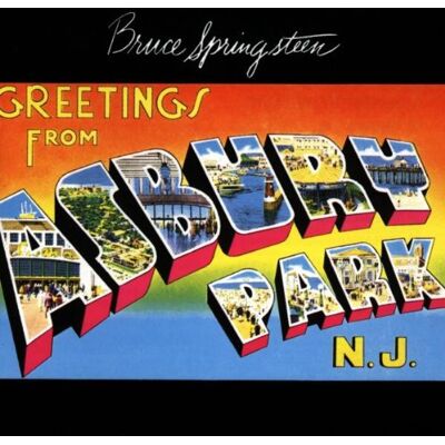 Bruce Springsteen Greetings From Asbury Park N.J. Publicité Bruce Springsteen Greetings From Asbury Park N.J. Publicité