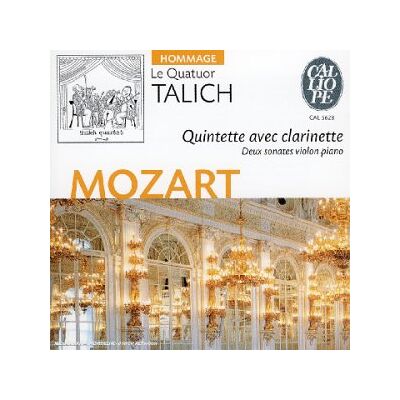 Talich Quartett Quintette Avec Clarinette Kv 581/+ - Publicité Talich Quartett Quintette Avec Clarinette Kv 581/+ - Publicité
