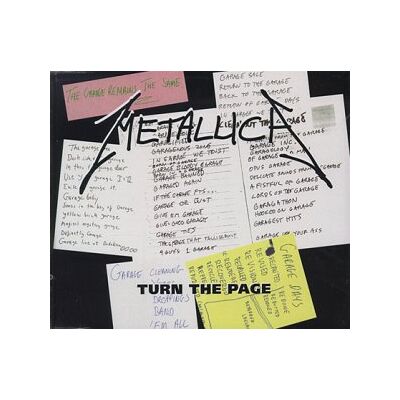 Metallica Turn The Page - Publicité Metallica Turn The Page - Publicité