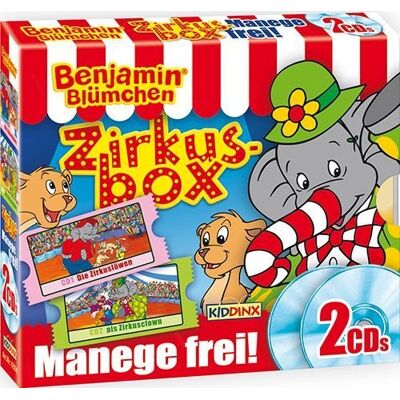 Benjamin Blümchen-Zirkus-Box - Publicité Benjamin Blümchen-Zirkus-Box - Publicité