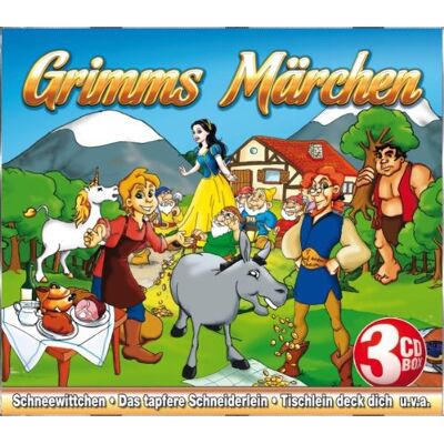 Various Grimms Märchen - Schneewittchen, Tischlein Deck Dich - Publicité Various Grimms Märchen - Schneewittchen, Tischlein Deck Dich - Publicité