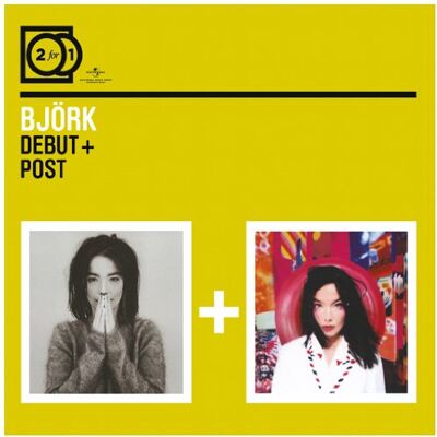 Bjork 2 For 1: Debut / Post (Digipack Ohne Booklet) - Publicité Bjork 2 For 1: Debut / Post (Digipack Ohne Booklet) - Publicité