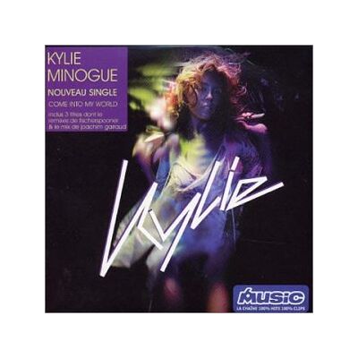 Kylie Minogue Come Into My World - Publicité Kylie Minogue Come Into My World - Publicité