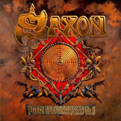 Saxon Into The Labyrinth - Publicité Saxon Into The Labyrinth - Publicité