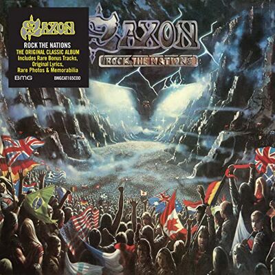 Saxon Rock The Nations - Publicité Saxon Rock The Nations - Publicité