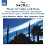 Michi Wiancko Musik Für Violine Und Klavier