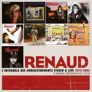 Renaud Integrale Des Enregistrements Studio Et Live 1975-