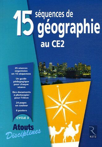 Jacques Arnaud 15 Séquences De Géographie Au Ce2