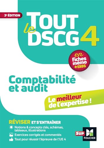 Pierre Astolfi Tout Le Dscg 4 - Comptabilité Et Audit - Révision Et Entraînement 2024-2025
