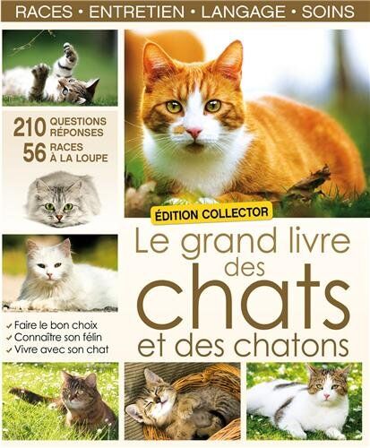 Elodie Baunard Le Grand Livre Des Chats Et Des Chatons : Edition Collector