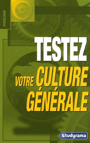 Philippe Chavanne Testez Votre Culture Générale (Poche Culture Générale)