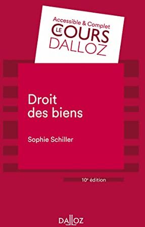 Sophie Schiller Droit Des Biens