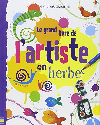 Fiona Watt Le Grand Livre De L'Artiste En Herbe