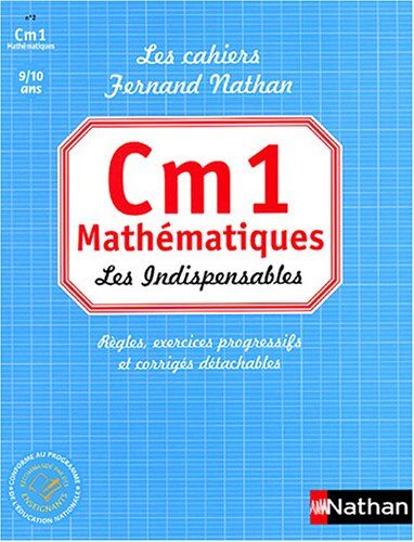 Pierre Colin Mathématiques Cm1 : Les Indispensables (Les Cahiers Tra)