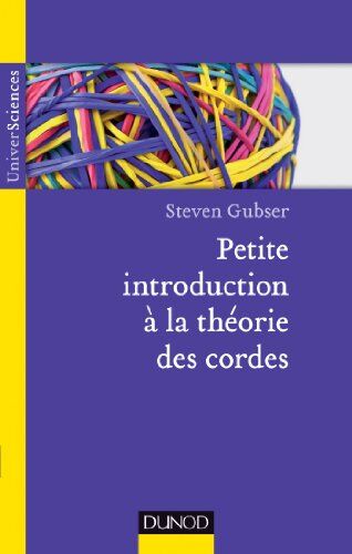 Steven Gubser Petite Introduction À La Théorie Des Cordes