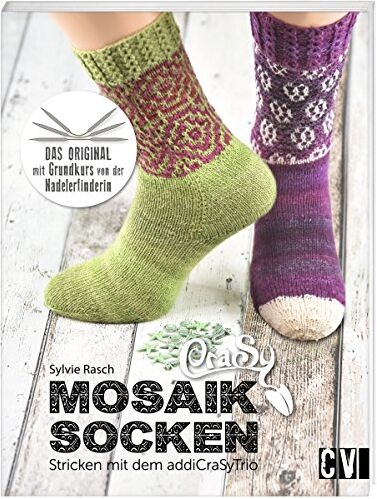 Sylvie Rasch Crasy Mosaik ? Socken: Stricken Mit Dem Addicrasytrio