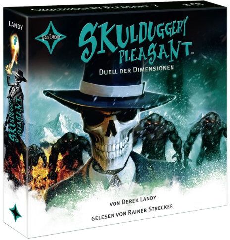 Derek Landy Skulduggery Pleasant - Folge 7: Duell Der Dimensionen. Gelesen Von Rainer Strecker, 8 Cds Cap-Box, Ca. 11 Std.